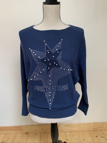 Pull bleu extensible taille 38
