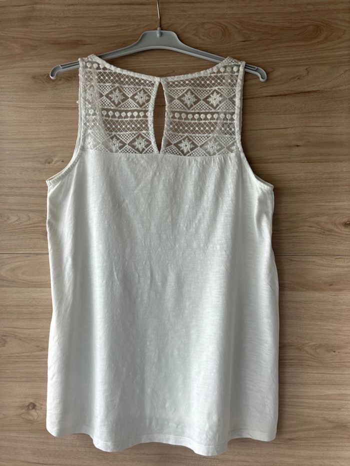 Débardeur blanc Camaïeu - photo numéro 4