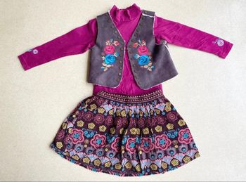 Ensemble fleurie DPAM 4 ans