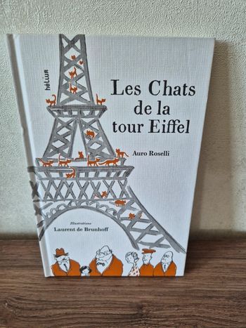Livre Les chats de la Tour Eiffel - Auro Roselli