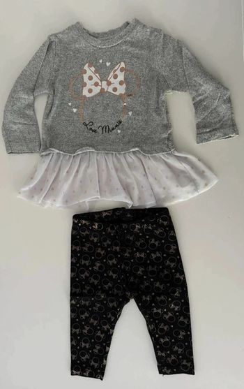 Superbe ensemble  Disney Minnie 3 mois en parfait état