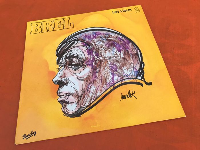 Album Vinyle 33 tours  Jacques Brel   Les vieux  Barclay 200322 - photo numéro 6