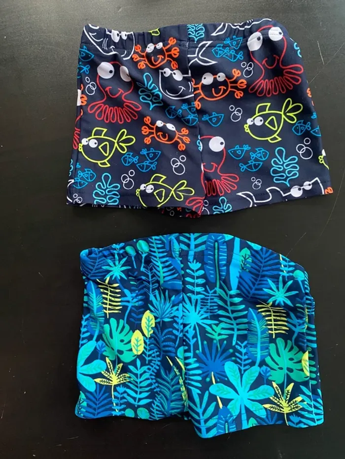 Lot de 2 caleçons de bain Nabaiji - photo numéro 2