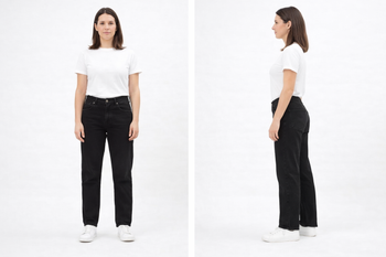 Jean noir ZARA – Coupe droite – Très bon état