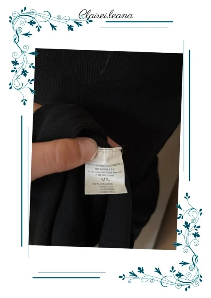 🛑robe noir🛑T.38/40 - photo numéro 2