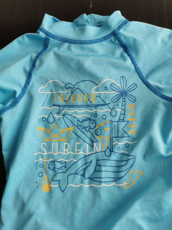 2 maillots anti UV tribord 4 ans - photo numéro 2