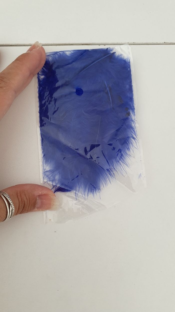 Sachet de plumes neuves