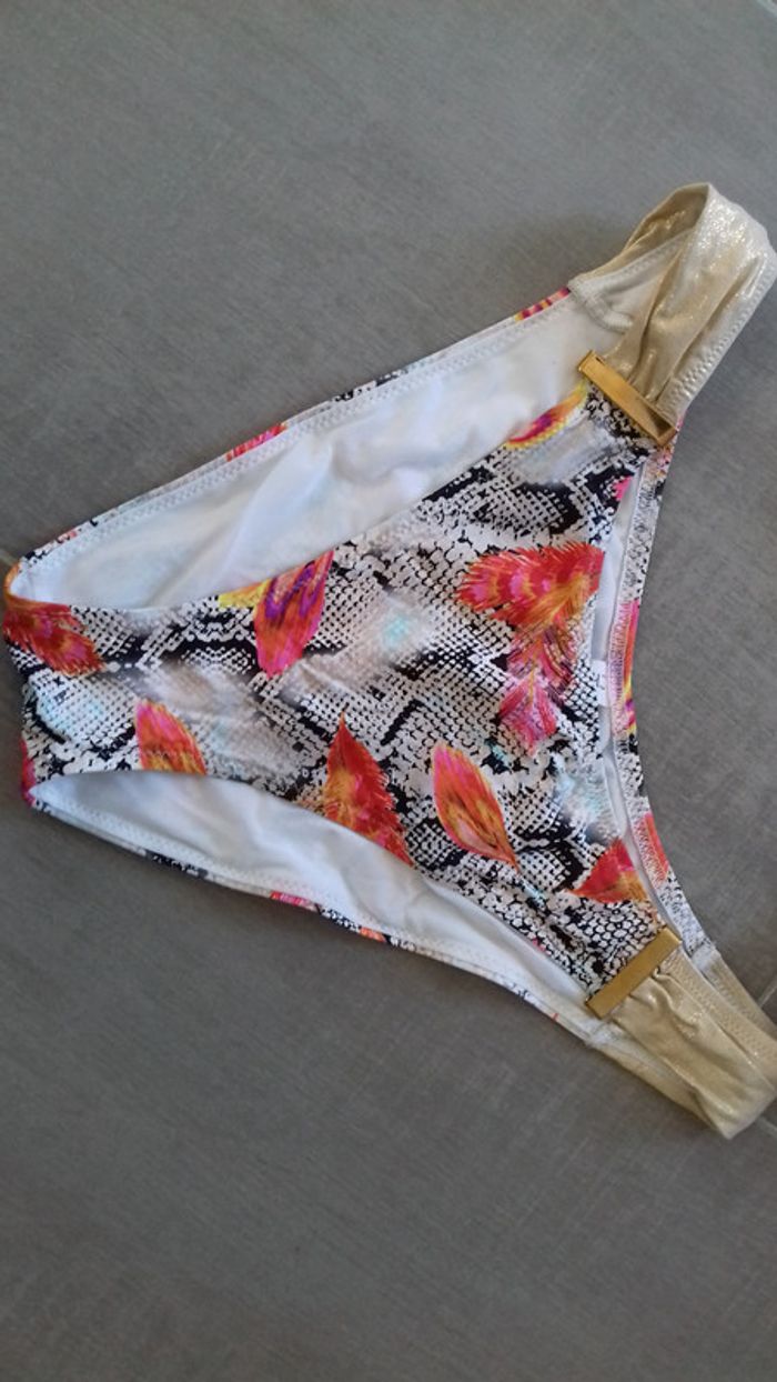 Maillot bain chicissime bandeau T38/40 + bikini T38/40 - photo numéro 2