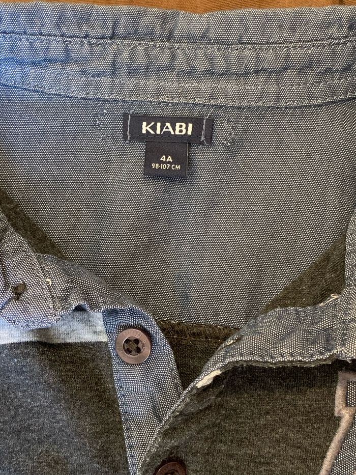 Polo effet chemise 2 en 1 Kiabi 4 ans - photo numéro 5