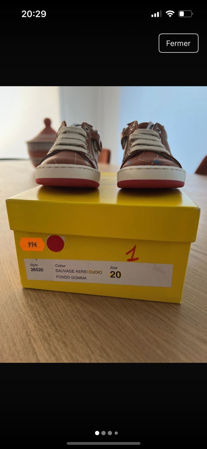 Chaussures bébé avion