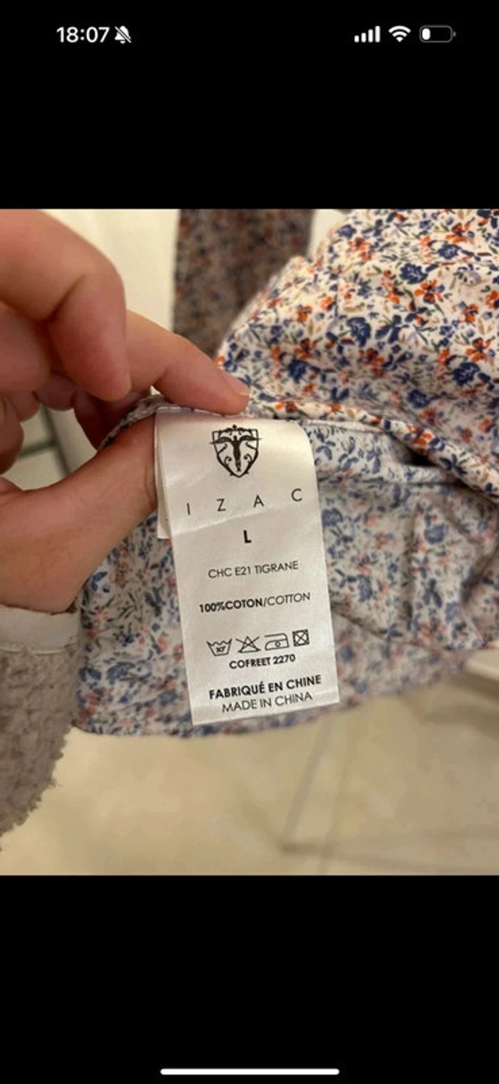 Chemise homme taille L Izac - photo numéro 5