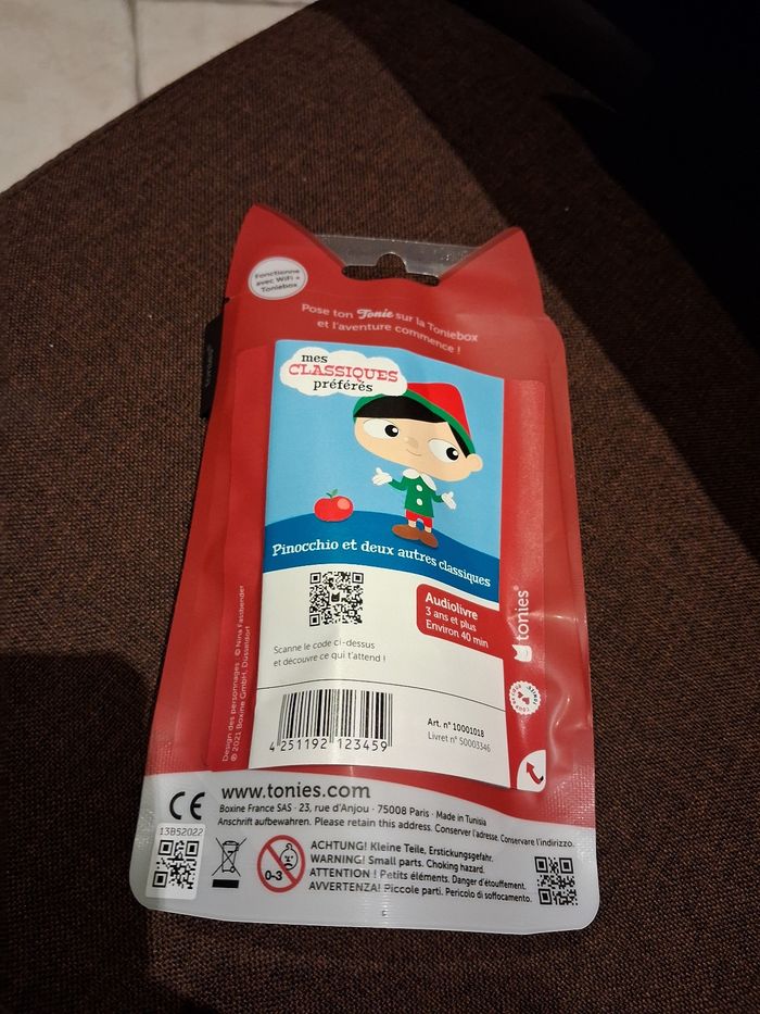 Tonies pinnochio - photo numéro 2