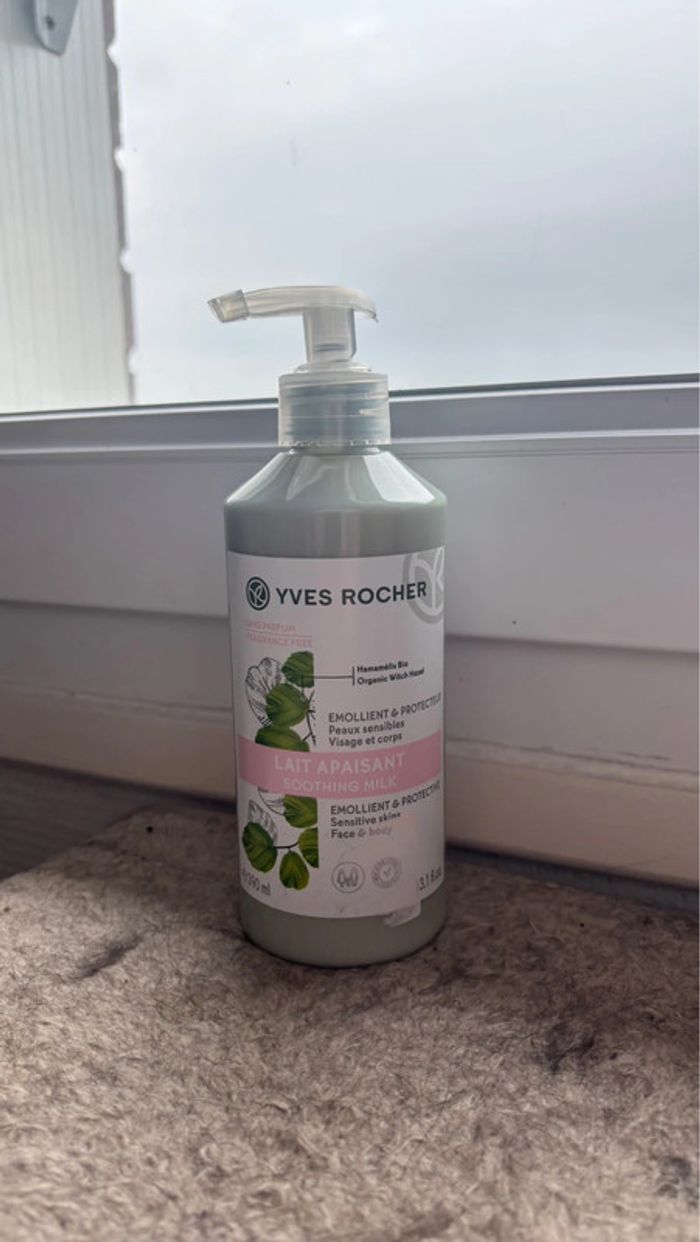 Lait pour le corps peau sensible Yves rocher neuf