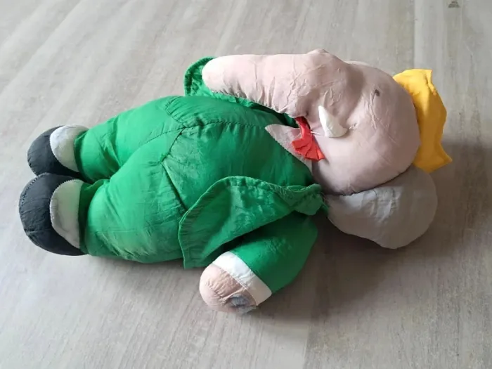 Peluche babar vintage 1983 - photo numéro 3