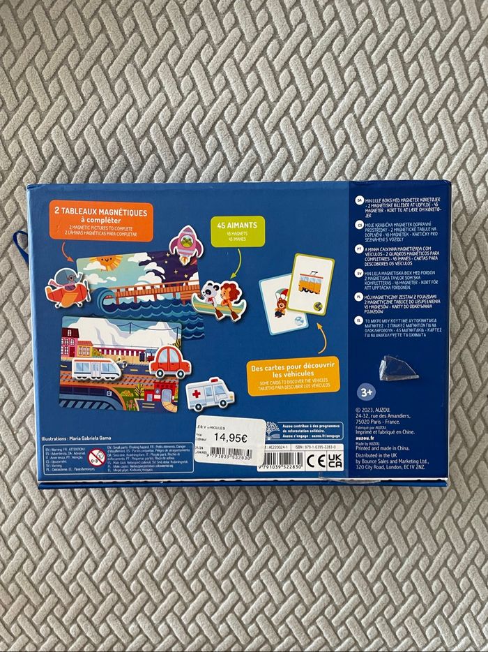 Mon petit coffret aimantée véhicule - photo numéro 2