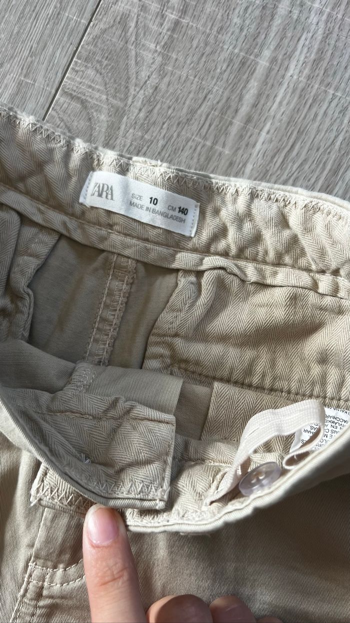 Short chino beige 10 ans - photo numéro 3