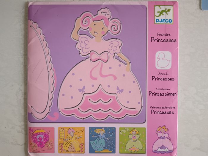 Lot de 5 pochoirs Djeco - photo numéro 7