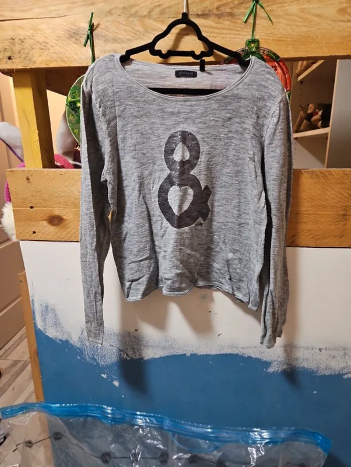 Pull fin fille 8 ans IKKS