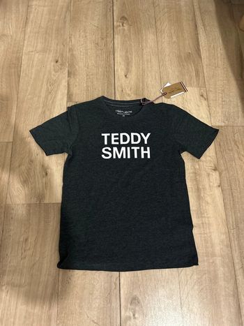 T-shirt gris anthracite Teddy Smith 10 ans