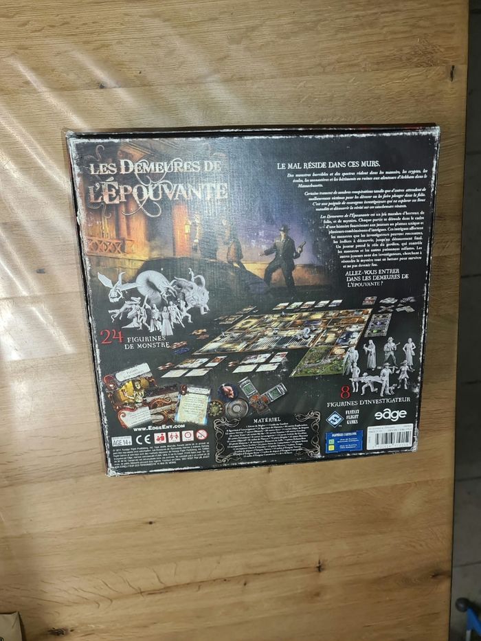 Jeu de société Les Demeures De L'épouvante des éditions Eage, - photo numéro 4