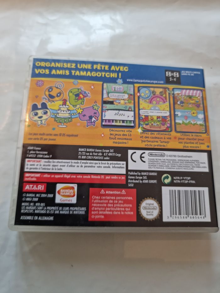 Jeu de Nintendo DS Tamagotchi connexion Corner shop 3 - photo numéro 2