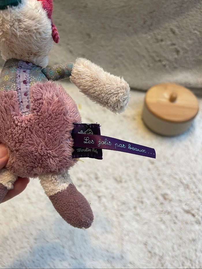 Doudou canard - Les jolis pas beaux - Moulin Roty - photo numéro 4