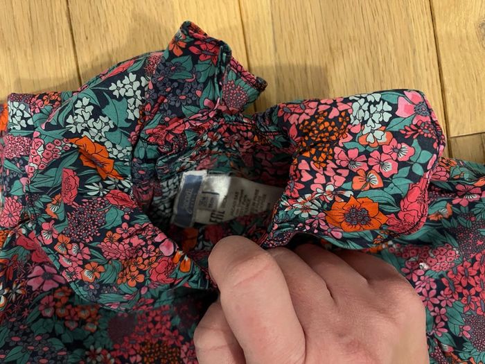 Blouse jacadi liberty 3 ans 36 mois tbe - photo numéro 2