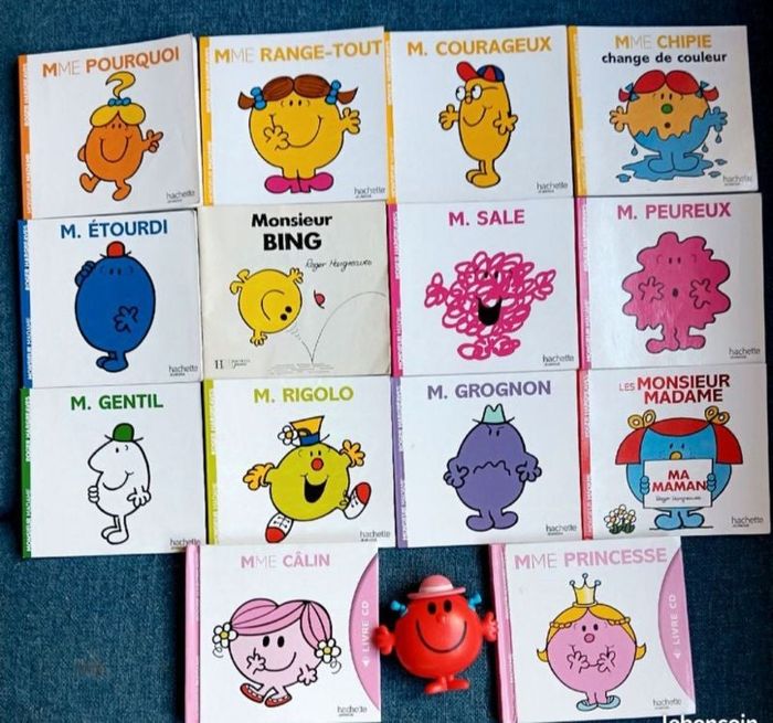 Lot les Monsieur Madame livre enfant