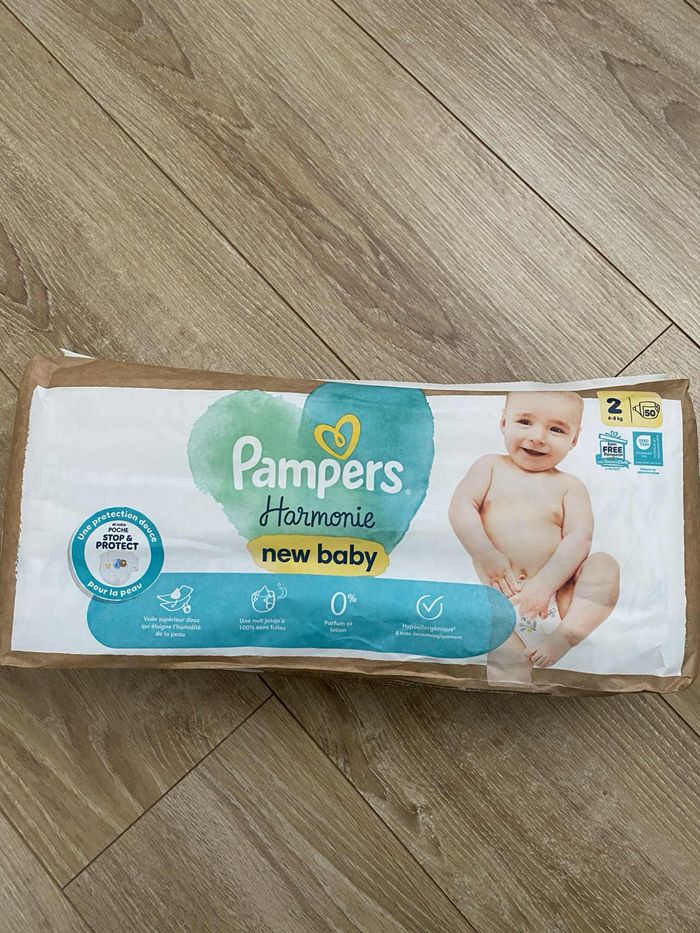 Pampers harmonie taille 2