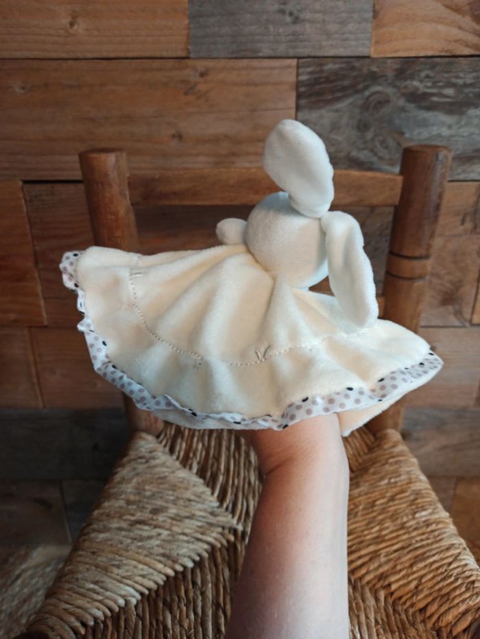 Doudou lapin broderie - photo numéro 5
