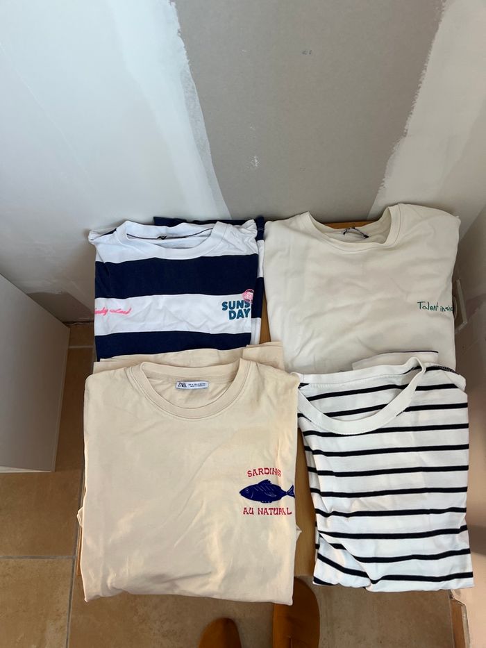 Lot de 4 tee shirts