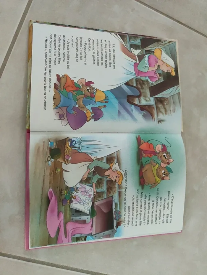 Livre Cendrillon Disney - photo numéro 5