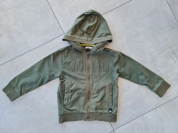 Gilet à capuche fermeture zippé 5 ans
