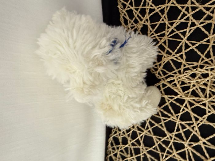 doudou mouton bandana bleu - photo numéro 5