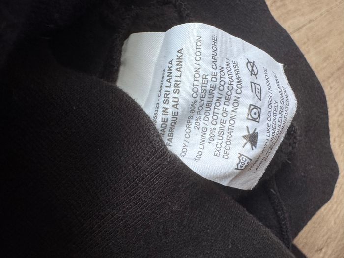 Sweat à capuche - Nike Noir - Logo Brodé Blanc - Taille L - photo numéro 4