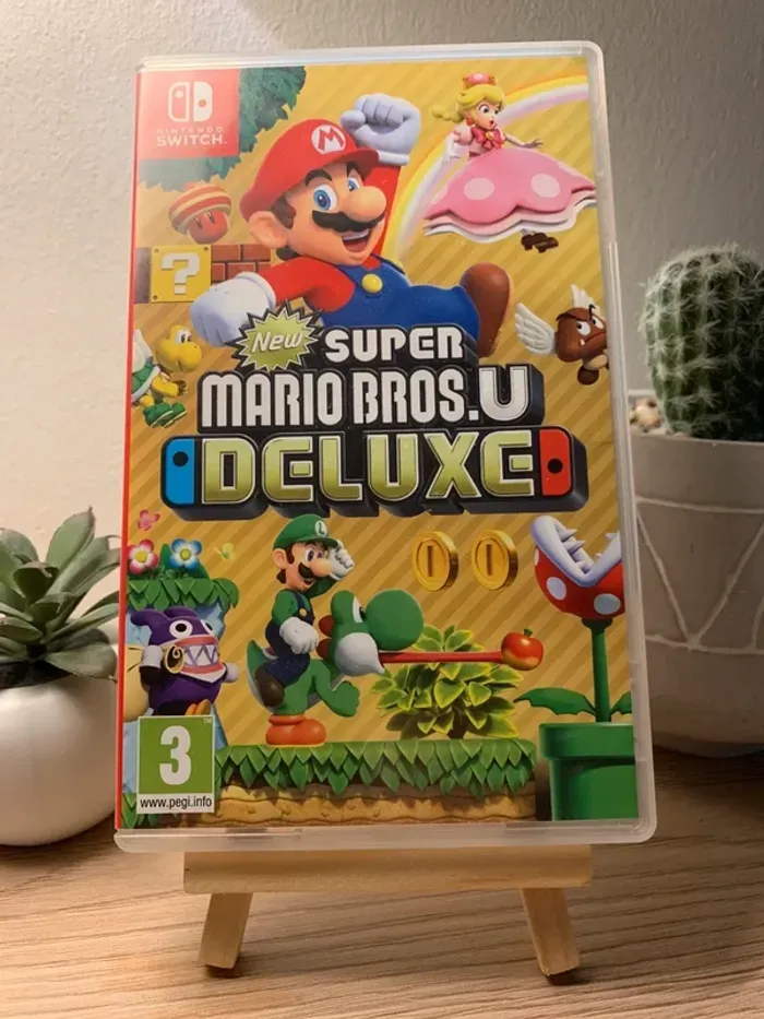 Super Mario bros deluxe switch + pokemon