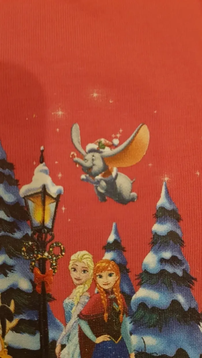 Tshirt manches longues Joyeux Noel Disneyland - photo numéro 10