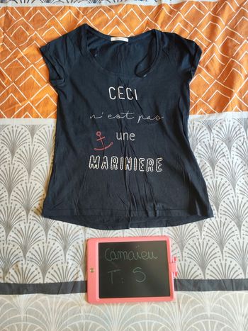 Tee shirt camaïeu taille S