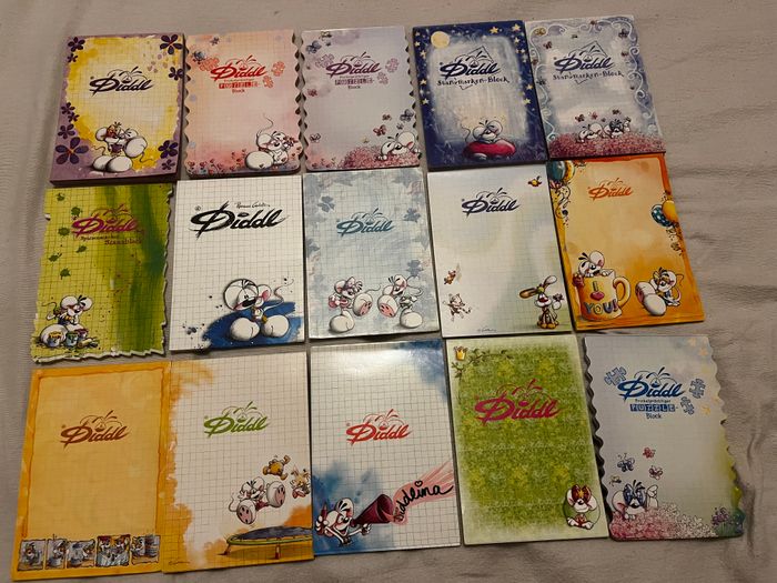 Lot de 15 blocs diddl A6