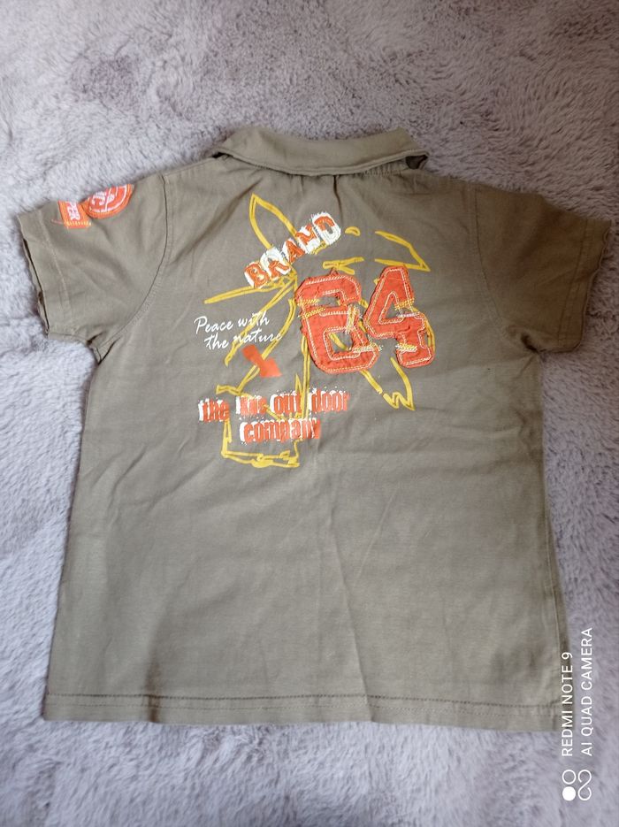 Polo t-shirt garçon, Tape à l'oeil, taille 5 ans - photo numéro 3
