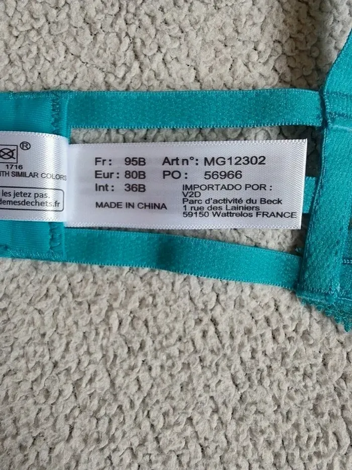 Soutien gorge paddé Turquoise 💙 - photo numéro 10