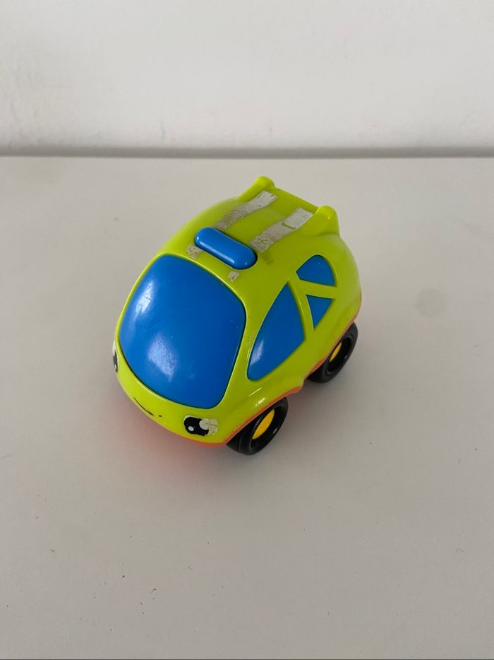 Voiture Smoby – Bleue et Jaune – Très bon état