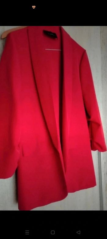 Blazer rouge