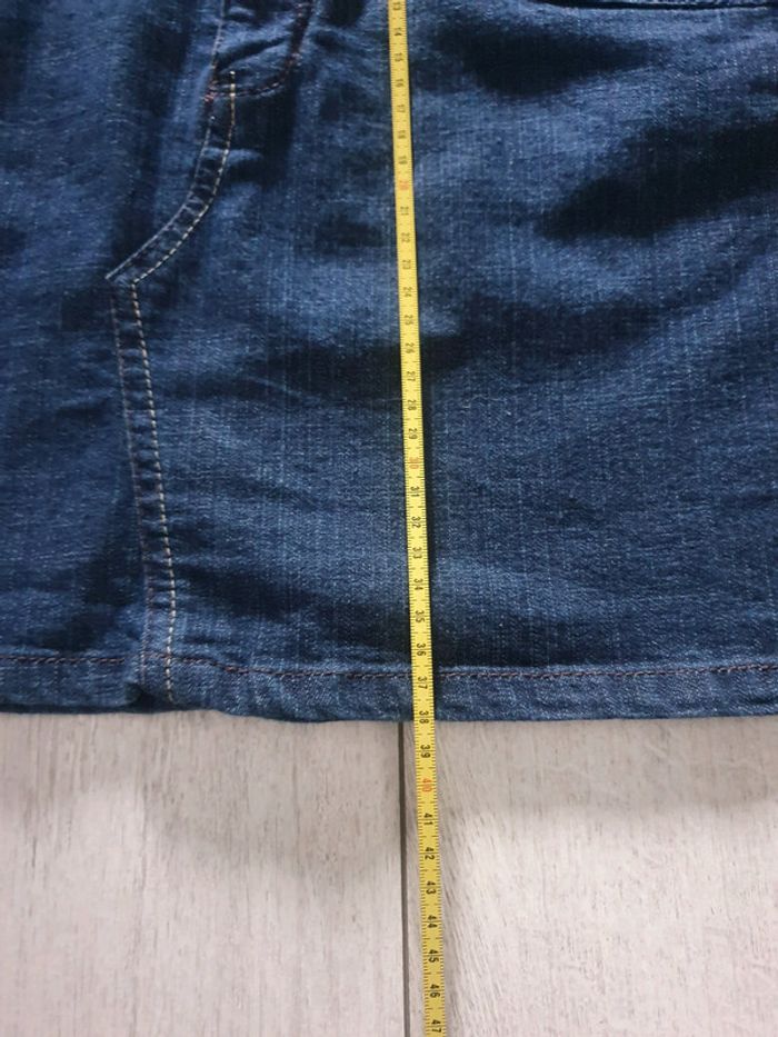 Mini Jupe Effet Jeans - photo numéro 5