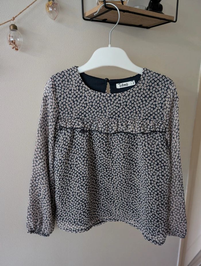 Blouse légere fleurie 5 ans Gémo