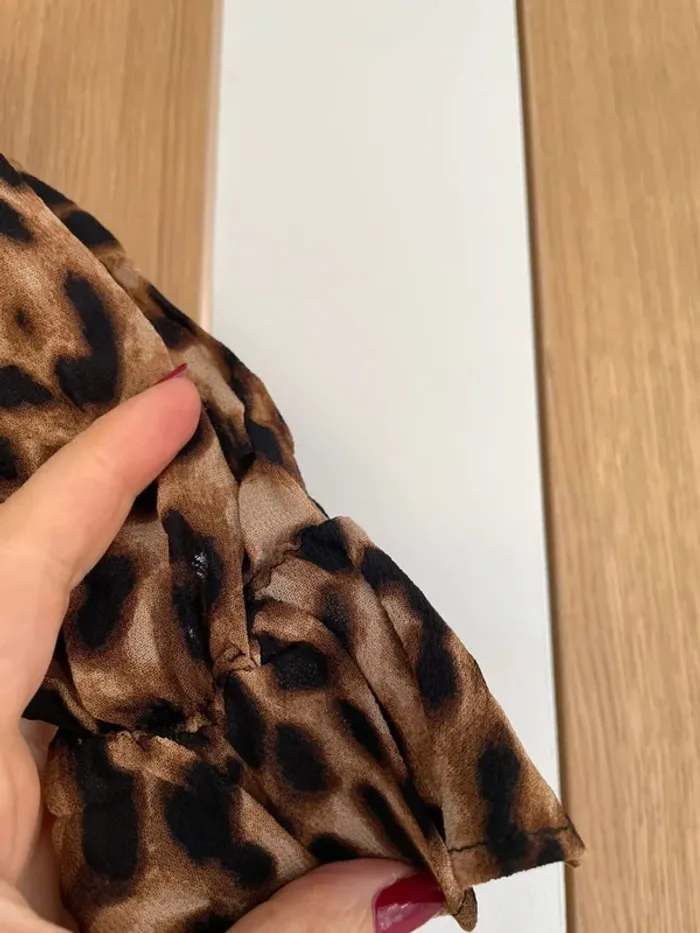 Robe essentiel imprimé animal taille 34 - photo numéro 6