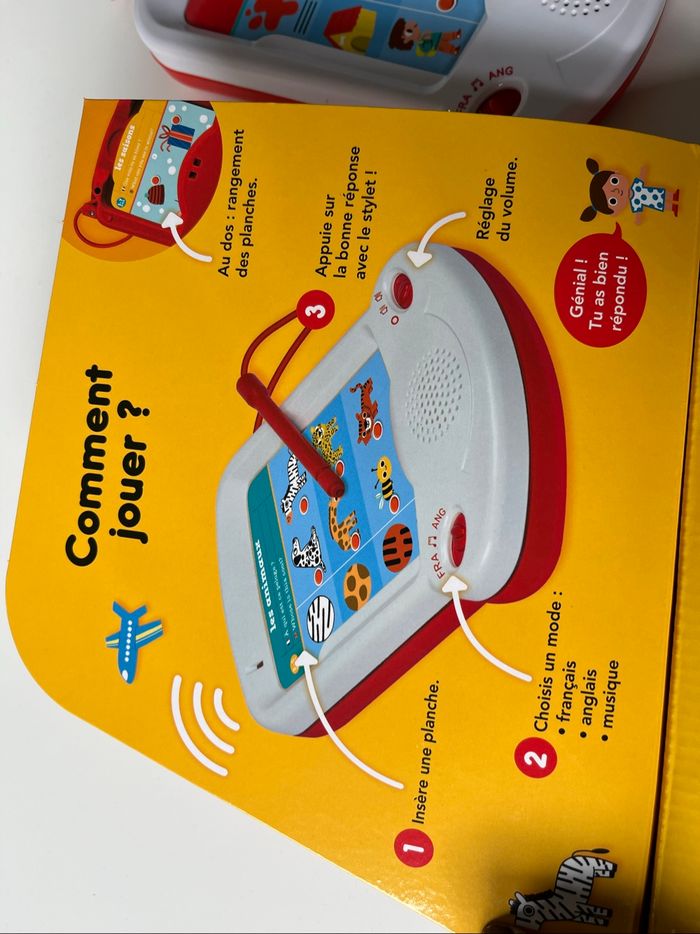 Jeu MyQuiz Nathan 3/7 ans console interactive - photo numéro 5