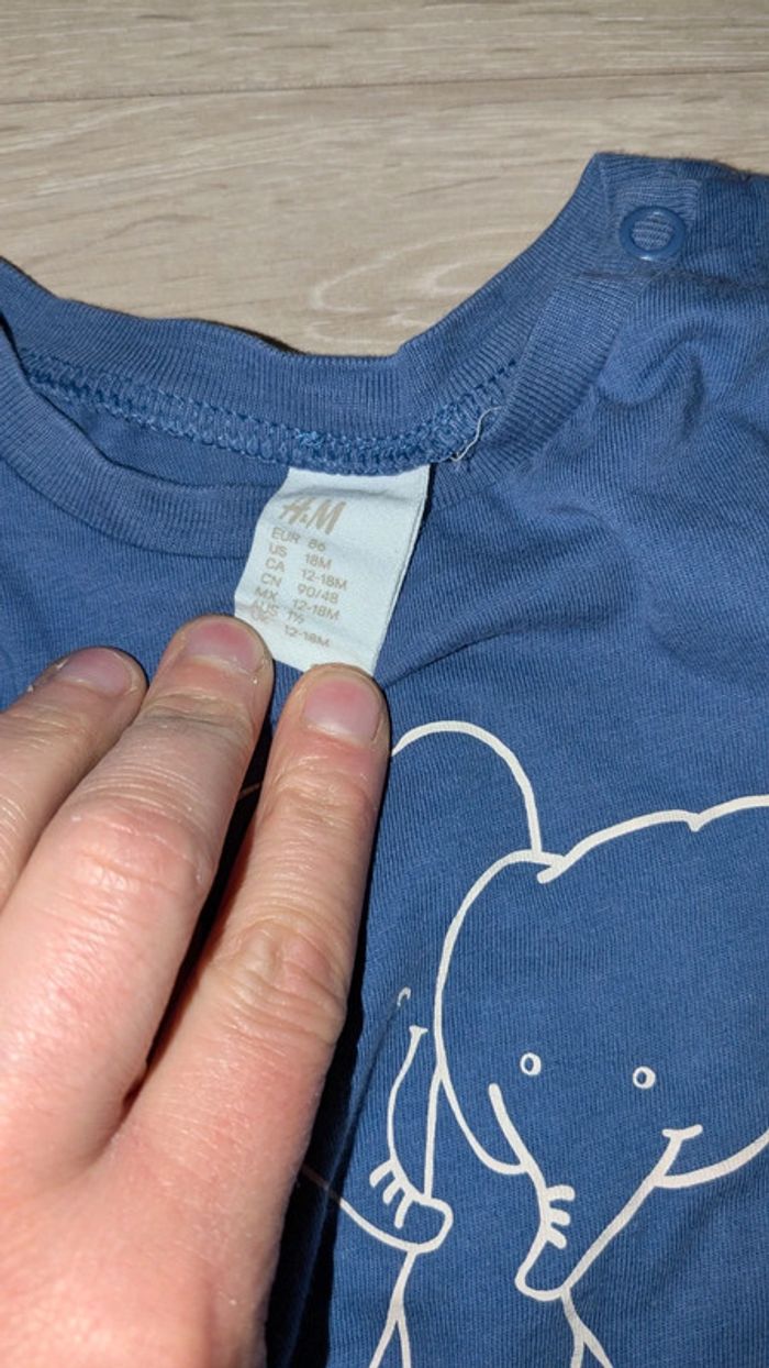 T shirt longues manches garçon H&M - photo numéro 3