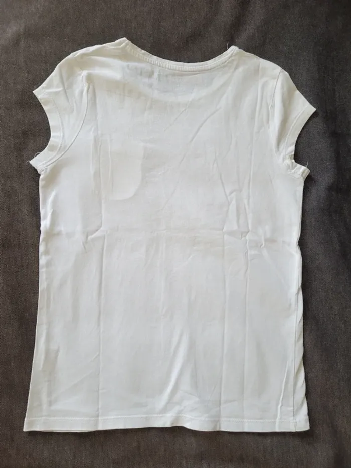 T-shirt MC blanc 12 ans - photo numéro 2