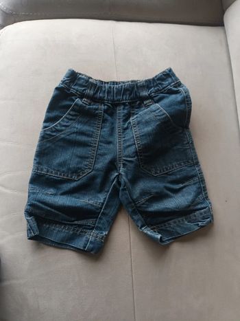 Bermuda en jeans enfant